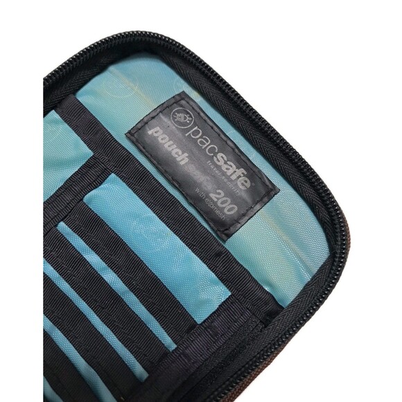 Pacsafe Pouchsafe 200 Anti-Theft Travel Crossbody Security Organizer Passport - Picture 8 of 8